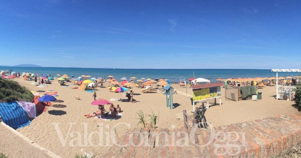 La spiaggia di San Vincenzo