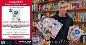 Zanaboni, Signor Polpo, alla libreria Mondadori di corso Carducci